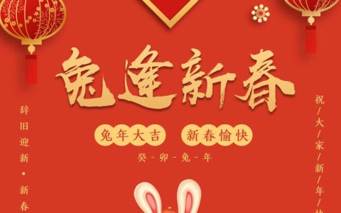 兔年大吉，新春快乐！