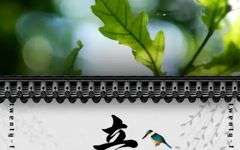 二十四节气-立春